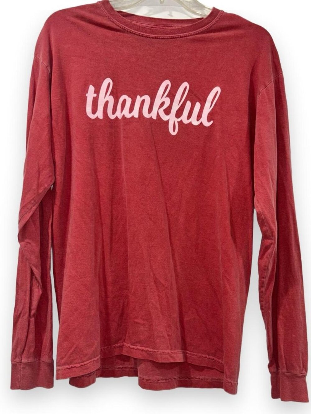 Comfort Colors Thankful Long Sleeve Women's Small